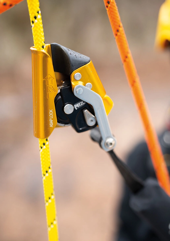 petzl asap lock anticaidas deslizante arrestador