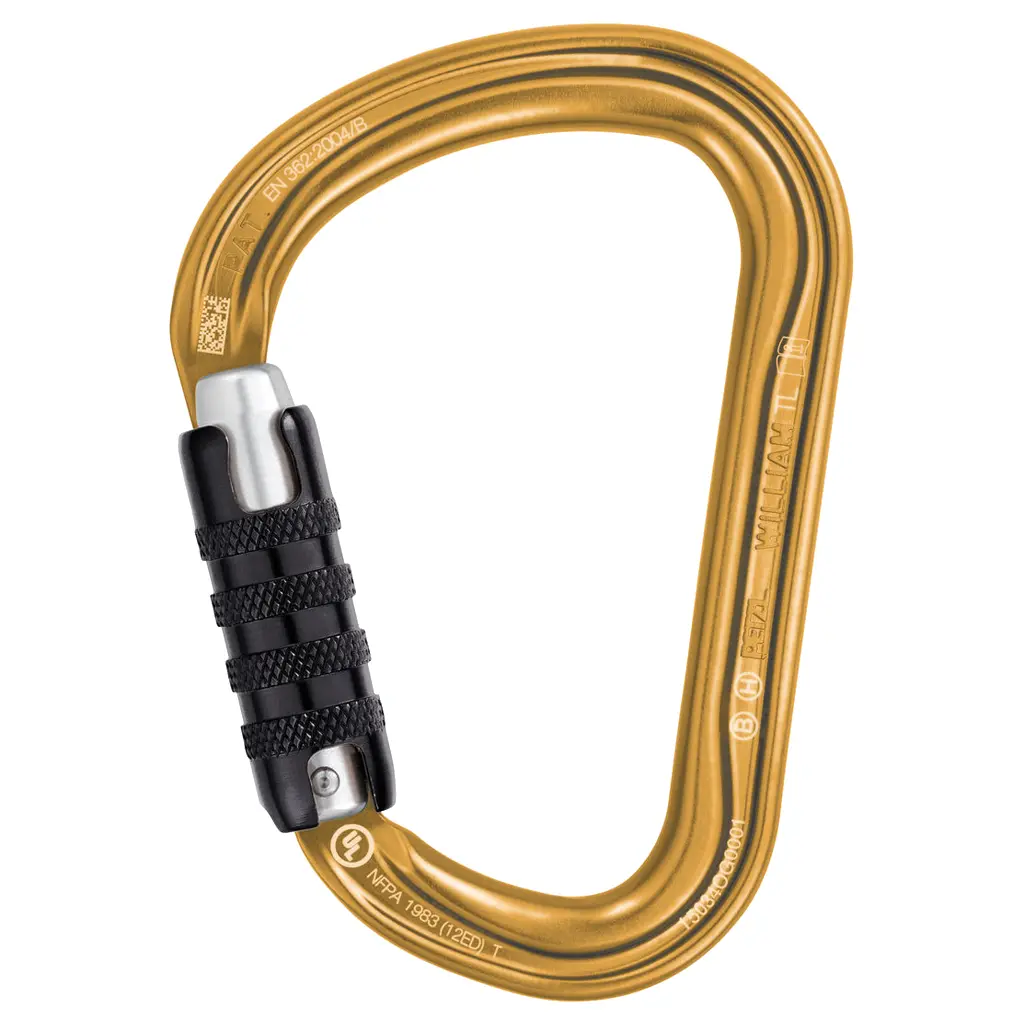 mosquetón petzl william
