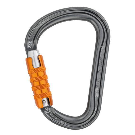 mosquetón petzl william