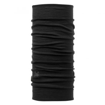 tubular buff merino wool negro