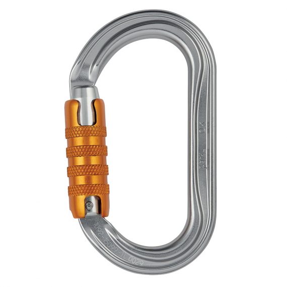 mosquetón petzl ok