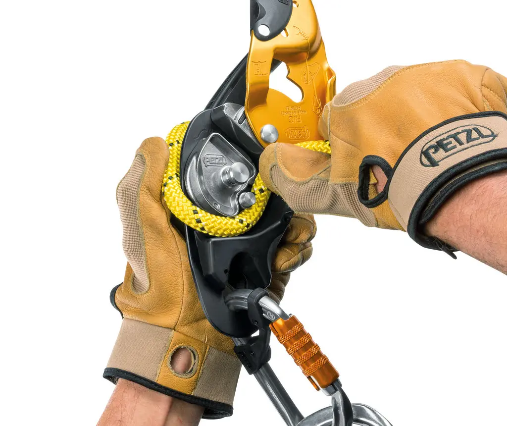 Cuerda semiestática Petzl PARALLEL 10.5 baja elongación acceso vertical rappel rapel escalada