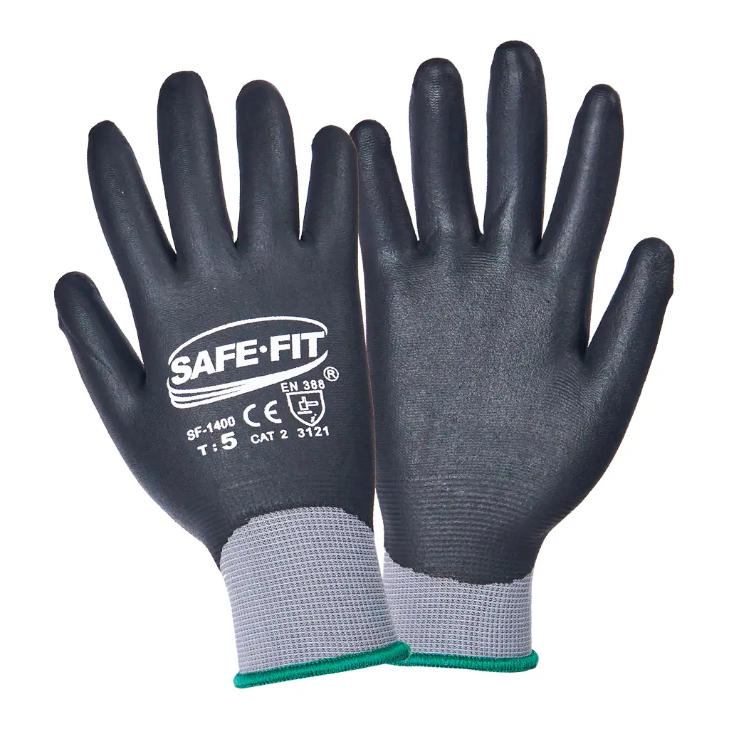 Guantes de nylon con recubrimiento de nitrilo SF-1400